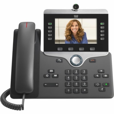 Cisco 8865NR IP Phone - Corded - Corded - Wall Mountable - Charcoal - VoIP - 2 x Network (RJ-45) - PoE Ports ARIANT 