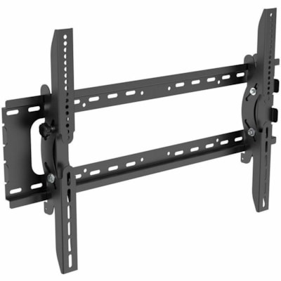 StarTech.com Flat Screen TV Wall Mount - Tilting - For 32" to 75" TVs - Steel - VESA TV Mount - Monitor Wall Mount - Save space by mounting a television to your wall with easy +15 / -15 degree tilt for ideal viewing - Flat-Screen TV Wall Mount for 32 to 75" LCD / LED / Plasma TV - Fits curved TVs -   MNT 