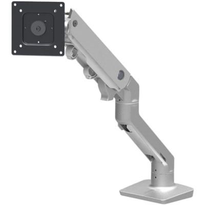 Ergotron Desk Mount for Monitor, TV - Polished Aluminum - 1 Display(s) Supported - 42" Screen Support - 42 lb (19050.88 g) Load Capacity - 100 x 100, 75 x 75, 200 x 100, 200 x 200 aluminum) 