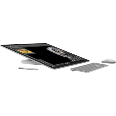 Microsoft Surface Studio All-in-One Computer - Intel Core i5 6th Gen - 8 GB - 28" Touchscreen - Desktop - Silver - 4500 x 3000 - Windows 10 Pro 64-bit - NVIDIA GeForce GTX 980M 2 GB ish US/Canada Hdwr 