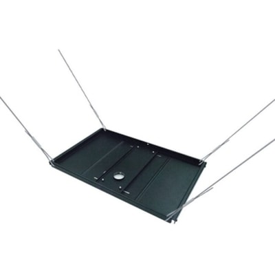 Premier Mounts PP-HDFCP Ceiling Mount for Projector, Flat Panel Display - Black - 125 lb (56699.05 g) Load Capacity   BLACK 