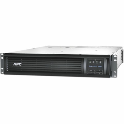 APC by Schneider Electric Smart-UPS 3000VA LCD RM 2U 120V with Network Card - 2U Tower - 3 Hour Recharge - 120 V Input - 120 V AC Output - Sine Wave - 2 x NEMA 5-20R, 6 x NEMA 5-15R Receptacle(s) - 8 x Battery/Surge Outlet  