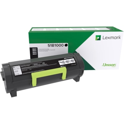 Lexmark - Cartouche toner D'origine Laser - Noir - 1 chaque - Laser - 1 Unité 2 500 PAGES MS/MX317/417/517/617