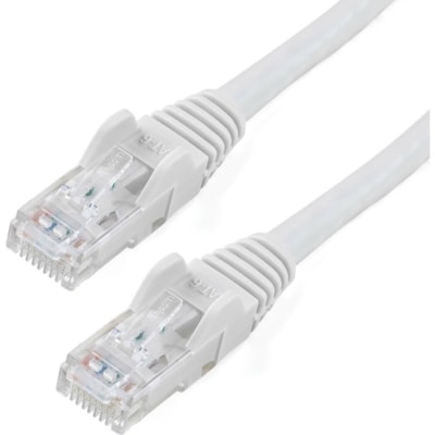 9ft White CAT6 Ethernet cable delivers Multi Gigabit 1/2.5/5 Gbps & 10Gbps up to