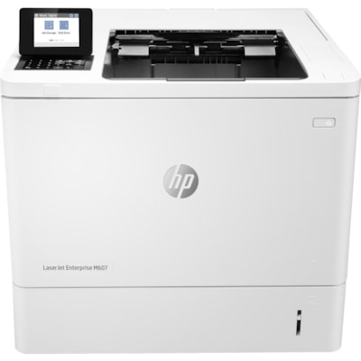 HP - Imprimante laser LaserJet Enterprise M607 M607n Bureau - Monochrome - 55 ppm Mono - 1200 x 1200 dpi Impression - Manuel Recto/Verso - 650 Feuilles Entrée - Ethernet - 250000 Cycle d'utilisation des pages - Impression papier ordinaire - USB RPRNT 