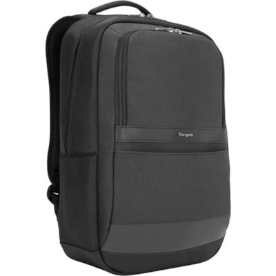 Targus CitySmart TSB893 Carrying Case Rugged (Backpack) for 12" to 16" Notebook - Gray - Weather Resistant Base - Mesh Body - Shoulder Strap, Trolley Strap, Handle - 18.39" (467.11 mm) Height x 12" (304.80 mm) Width x 6" (152.40 mm) Depth - 6.34 gal (24000 mL) Volume Capacity 10" TABLET SECTION. BLACK SLIM  LIGHT WEIGHT COMFORT DES