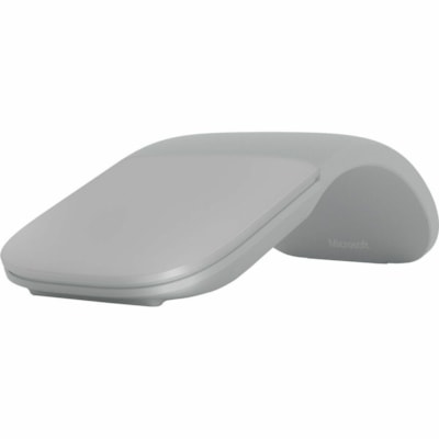 Microsoft - Souris Arc Touch FHD-00001 - Technologie Blue Track - Sans fil - Bluetooth - Gris Clair - 2 Bouton(s) r gris couleur ss  Bluetooth