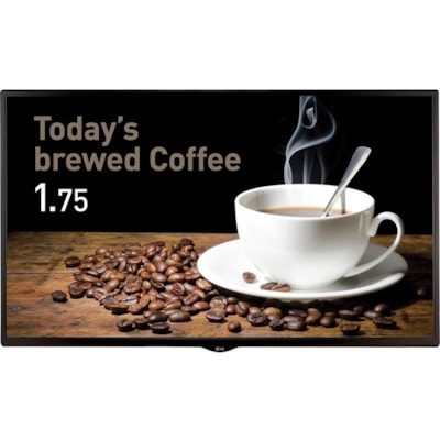 LG 32SE3KD-B Digital Signage Display - 32" (812.80 mm) LCD - 1920 x 1080 - Edge LED - 350 cd/m² - 1080p - HDMI - USB - DVI - Serial - Wireless LAN - Ethernet - Black - Energy Star  MNTR 