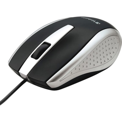 Verbatim Corded Notebook Optical Mouse - White - Optical - Cable - Silver - USB Type A - Scroll Wheel - 3 Button(s) - 1 Each SLEEK ERGONOMIC DESIGN SMOOTH PRECISE SCROLLING