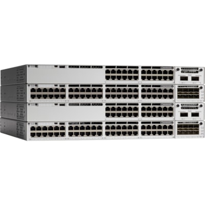 Cisco Catalyst 9300 24-port PoE+, Network Advantage - 24 Ports - Manageable - 2 Layer Supported - 715 W Power Consumption - Twisted Pair - Rack-mountable - Lifetime Limited Warranty  