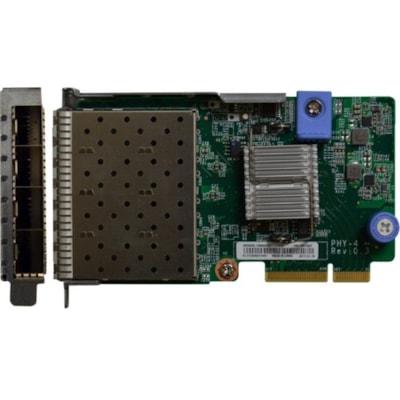 Lenovo ThinkSystem D2 10Gb 8-Port SFP+ - PCI Express - 8 Port(s) - Optical Fiber - 10GBase-SR, 10GBase-LR - Plug-in Card M SFP+ 