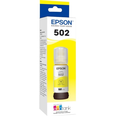 Epson T502, Yellow Ink Bottle - Inkjet - Yellow ENSOR 