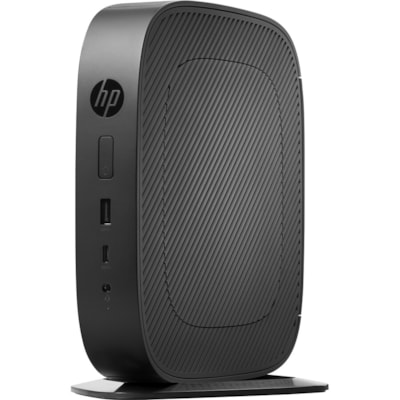 HP t530 Thin Client G-Series GX-215JJ Dual-core (2 Core) 1.50 GHz - 4 GB RAM DDR4 SDRAM - 32 GB Flash Radeon R2E Graphics - Gigabit Ethernet - Windows 10 IoT EnterpriseFrench) - DisplayPort - Network (RJ-45) - 6 Total USB Port(s) - 2 USB 2.0 Port(s) - 3 USB 3.1 Port(s) - USB Type-C - French Keyboard French localization 