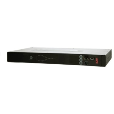 Schneider Electric ATS 9-Outlet Automatic Transfer Switch - 8 x IEC 60320 C13, 1 x IEC 60320 C19 - 230 V AC - 20 A  