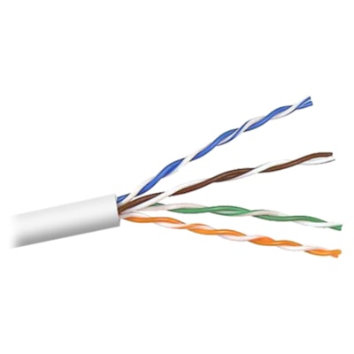 Belkin Cat5 UTP Cable - 304.8m - White Wire - Unshielded Twisted Pair  (UTP) - 1000 feet