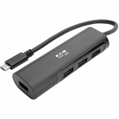 Tripp Lite series - Hub USB U460-004-4AB - USB Type C - Externe - 4 Port(s) USB - 4 Port(s) USB 3.1 - PC, Mac Hub - USB Type-C (USB-C) to (x 4) USB-A  Aluminum
