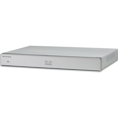 Cisco C1111-4P Router - 5 Ports - PoE Ports - Management Port - 1 - Gigabit Ethernet - Rack-mountable, Desktop - 1 Year THERNET RO 