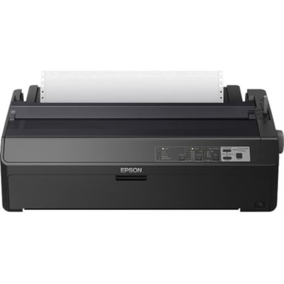 Epson FX-2190II 9-pin Dot Matrix Printer - Energy Star - 738 cps Mono - 8.50" (215.90 mm), 3.90" (99.06 mm), 4" (101.60 mm), 7.20" (182.88 mm), 10.10" (256.54 mm) Width x 11" (279.40 mm), 16.50" (419.10 mm), 16" (406.40 mm), 16.50" (419.10 mm), 14" (355.60 mm) Length - USB - Parallel IN 140 CLR 