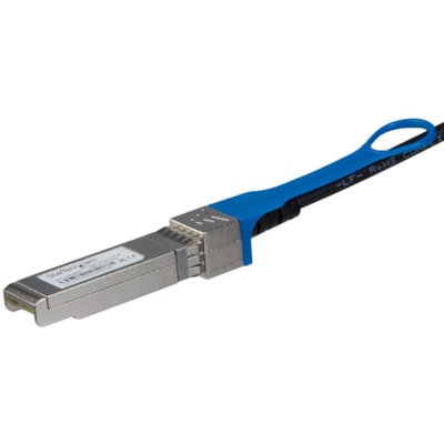 StarTech.com - Câble SFP+ à connexion directe de 10 m - Conforme à MSA - 32,8 pi (10 m) Twinaxial Câble réseau pour Périphérique réseau, Commutateur, Serveur, Transceiver - 10 Gbit/s - 30 AWG - Noir - 1 chaque e complies w/ MSA industry sta ndards - Copper Twin