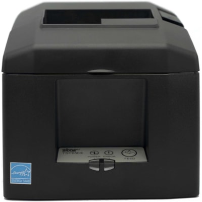Star Micronics TSP650II Thermal Printer, WLAN, Ethernet, AirPrint - Auto Cutter, External Power Supply Included, Gray - Auto Cutter, External Power Supply Included, Gray TPRNT 