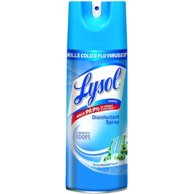 Lysol Disinfectant Spray Cleaner - Ready-To-Use - 12.35 oz (350 g) - Spring Waterfall Scent Width - 1 Each - Anti-bacterial, Easy to Use SPRING WATERFALL 