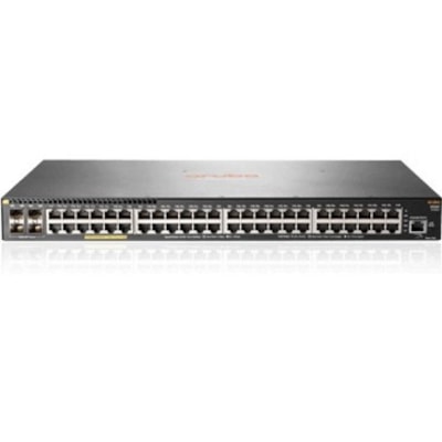HPE 2930F 48G PoE+ 4SFP 740W Switch - 48 Ports - Manageable - 3 Layer Supported - Modular - 4 SFP Slots - 980 W Power Consumption - Twisted Pair, Optical Fiber - 1U - Rack-mountable - Lifetime Limited Warranty  PERP 