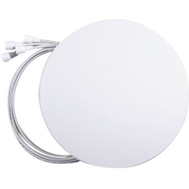 Meraki Panel Omni - 2.400 GHz to 2.500 GHz, 5.150 GHz to 5.875 GHz - 4.9 dBi - Indoor, Wireless Access PointWall/Ceiling/Pole - Omni-directional - RP-TNC Connector  WRLS 