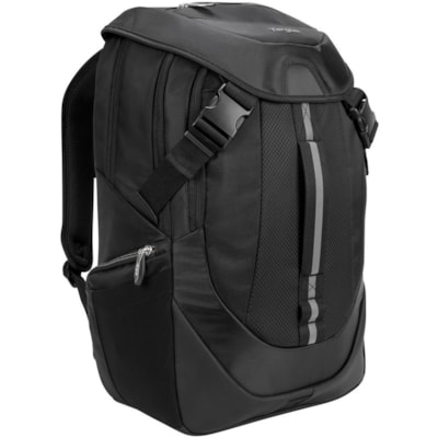 Targus Voyager TSB953GL Carrying Case Rugged (Backpack) for 17" (431.80 mm) to 17.3" (439.42 mm) Notebook - Black - Shock Absorbing - Nylon Body - Shoulder Strap, Trolley Strap, Waist Strap - 21.26" (540 mm) Height x 12.98" (329.69 mm) Width x 6.30" (160.02 mm) Depth - 7.40 gal (28000 mL) Volume Cap I - BLK 