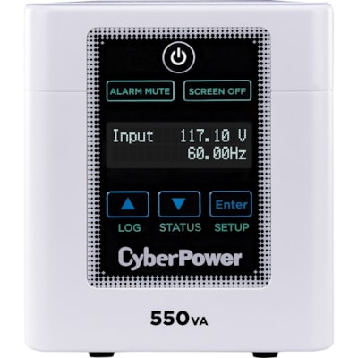 CyberPower - Onduleur ligne interactive M550L - Mini-tour - 8 Heure Rechargeable - 8 Minute(s) Veille - 120 V CA Entrée - 120 V CA Sortie - 4 x NEMA 5-15R-HG Receptacle(s) UPS 120V 