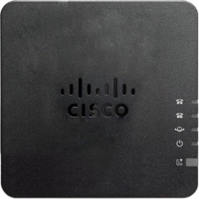 Cisco 2-Port Analog Telephone Adapter with Router For Multiplatform - 2 ...