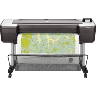 HP Designjet T1700 PostScript Imprimante grand format à jet d'encre - 44 po (1117,60 mm) Largeur d'impression - Couleur - 6 Couleur(s) - 26 Seconde Vitesse de couleur - 2400 x 1200 dpi - USB - Ethernet - Papier en rouleau, Massicot, Papier bond, Papier couché, Papier à grammage lour  PLOT 