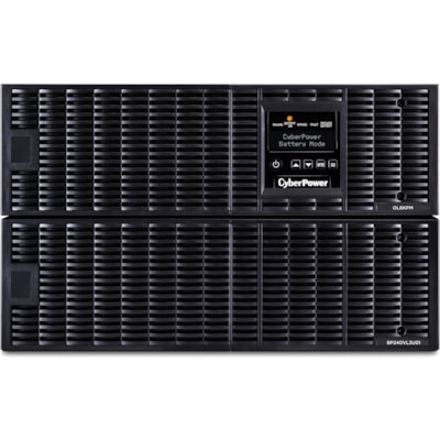 CyberPower Smart App Online OL6KRT 6000VA Tower/Rack Mountable UPS - Rack/Tower - 5.40 Minute Stand-by - 230 V AC Input - 200 V AC, 208 V AC, 220 V AC, 230 V AC, 240 V AC Output - 2 x NEMA L6-20R, 2 x NEMA L6-30R INPUT NEMA L6-20R AND NEMA L6- 30R OUTPUT RMCARD205