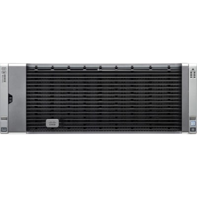 Cisco Barebone System - 4U Rack-mountable - 2 x Processor Support - DDR4 SDRAM DDR4-2666/PC4-21300 Maximum RAM Support - 14 Total Memory Slots - 12Gb/s SAS RAID Supported Controller - 56 3.5" Bay(s) - Processor Support (Xeon Platinum, Xeon Gold, Xeon Silver, Xeon Bronze) - 40 Gigabit Ethernet, Gigab  BOPT 