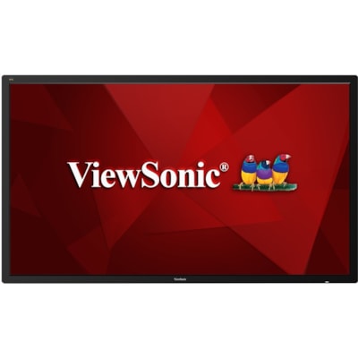 ViewSonic CDE8600 Digital Signage Display - 85.60" (2174.24 mm) LCD 1.40 GHz - 2 GB - 3840 x 2160 - Direct LED - 400 cd/m² - 2160p - HDMI - USB - Serial - Wireless LAN - Ethernet - Android - Black - Energy Star  MNTR 