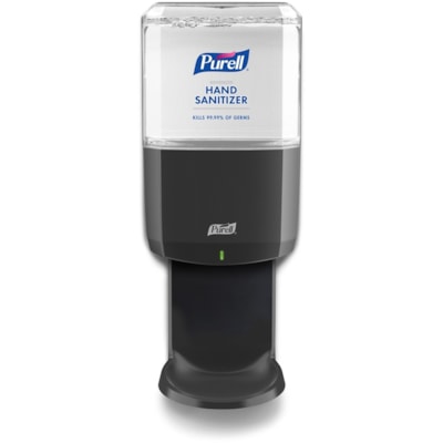 PURELL® - ES6 Distributeur d'antiseptique pour les mains - Automatique - 1,20 L Capacité - Support 4 x C Batterie - Mécanisme de verrouillage, Résistants, Fixation Murale, Sans contact - Graphite - 1 chaque DISTRIBUTEUR DE GRAPHITE TACTI 