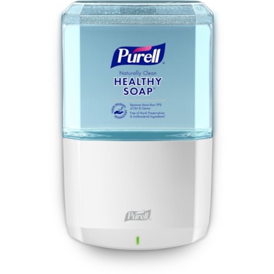 PURELL® - Distributeur de savon ES8 - Automatique - 1,20 L Capacité - Sans contact, Rechargeable, Fixation Murale - Blanc - 1 chaque  