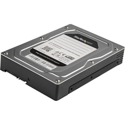 StarTech.com 2.5 to 3.5 Hard Drive Adapter - For SATA and SAS SSD / HDD - 2.5 to 3.5 Hard Drive Enclosure - 2.5 to 3.5 SSD Adapter - 2.5 to 3.5 HDD Adapter - Turn almost any 2.5" SATA/SAS drive into a 3.5" drive - 2.5" to 3.5" Hard Drive Adapter - 2.5 to 3.5 Hard Drive Enclosure - 2.5 to 3.5 SSD Ada rive into a 3.5 drive - 2.5 to  3.5 Hard Drive Adap
