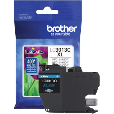 Brother Innobella LC3013CS Original High Yield Inkjet Ink Cartridge - Single Pack - Cyan - 1 Each - 400 Pages C690DW (400 pages - approximat e page yields in acc