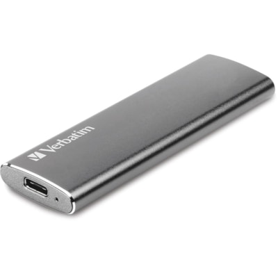 Verbatim Vx500 240 GB Solid State Drive - External - Graphite - Notebook Device Supported - USB 3.1 Type C - 500 MB/s Maximum Read Transfer Rate - 2 Year Warranty - 1 Each l for users that demand maximu m performance in dat