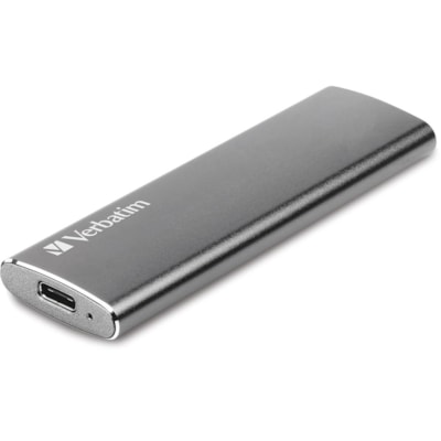 Verbatim Vx500 480 GB Solid State Drive - External - Graphite - Notebook Device Supported - USB 3.1 Type C - 500 MB/s Maximum Read Transfer Rate - 2 Year Warranty - 1 Each l for users that demand maximu m performance in dat