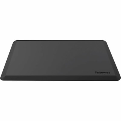 Fellowes - Tapis anti-fatigue de bien-être - Sol - largeur de tapis 36 po (914,40 mm) x profondeur de tapis 24 po (609,60 mm) x épaisseur de tapis 0,750 po (19,05 mm) - Rectangulaire - Noir - 1 chaque AIDE A PRÉVENIR FATIGUE BORDS BISEAUTÉS