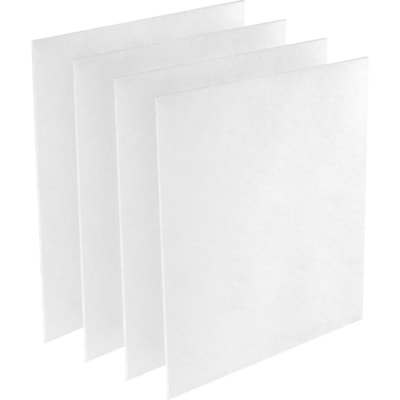 Fellowes - Préfiltres AeraMax Pro AM3 ou AM4 - Paq. de 4 - Pour Purificfateur d'air - Elimine la poussière, Retirer les poils d'animaux, Elimine les cheveux - hauteur de 14,38 po (365,25 mm) x largeur de 13,75 po (349,25 mm) x profondeur de 0,13 po (3,30 mm) - Carbone - 4  pk 