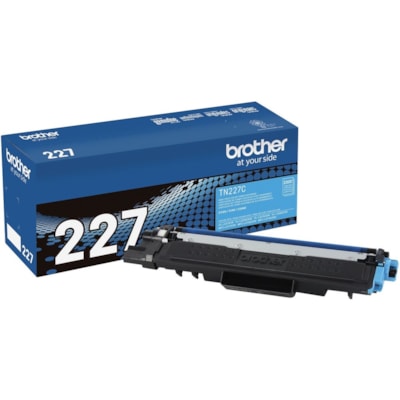 Brother TN-227C Original High Yield Laser Toner Cartridge - Cyan - 1 Each - 2300 Pages HIGH YIELD 2 300 PAGES 