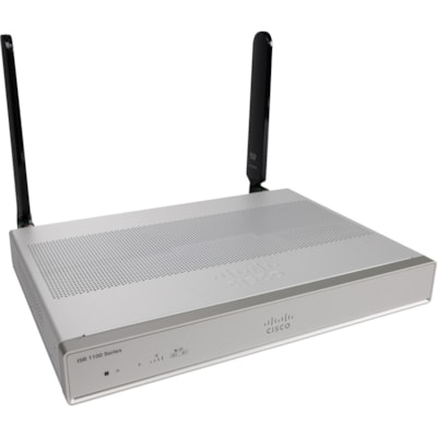Cisco C1111-8PLTEEA 2 SIM Ethernet, Cellular Modem/Wireless Router - 4G - LTE 700, LTE 800, LTE 850, LTE 900, LTE 1700, LTE 1800, LTE 1900, LTE 2100, LTE 2300, LTE 2500, LTE 2600 - LTE Advanced, UMTS, HSPA+, DC-HSPA+ - 2 x Antenna(2 x External) - 8 x Network Port - 2 x Broadband Port - USB - PoE Por  WITH DNA 
