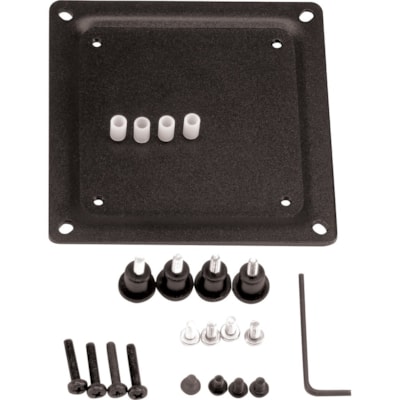 Ergotron Conversion Plate Kit - Black  Black - 75mm to 100mm 