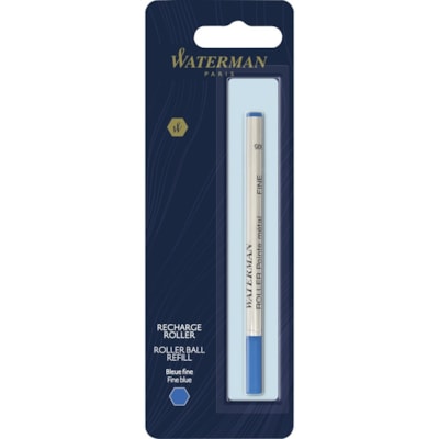 Waterman Fine Point Rollerball Pen Refill - Fine Point - Blue Ink - 1 Each WATERMAN 