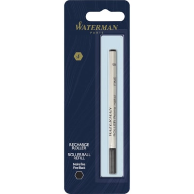 Waterman Fine Point Rollerball Pen Refill - Fine Point - Black Ink - 1 Each WATERMAN 
