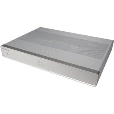 Cisco C1111X-8P Router - 10 Ports - PoE Ports - Management Port - 1 - Gigabit Ethernet - Desktop, Rack-mountable - 1 Year  PERP 