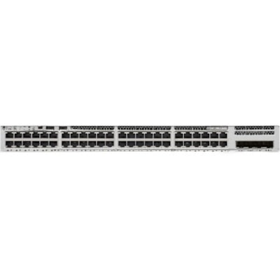 Cisco Catalyst 9200 C9200L-48P-4X Layer 3 Switch - 48 Ports - Manageable - Gigabit Ethernet, 10 Gigabit Ethernet - 10/100/1000Base-T, 10GBase-X - 3 Layer Supported - Modular - Twisted Pair, Optical Fiber - PoE Ports - Rack-mountable  