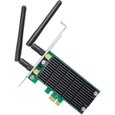 TP-Link Archer T4E IEEE 802.11ac Dual Band Wi-Fi Adapter for Desktop Computer - PCI Express - 1.17 Gbit/s - 2.40 GHz ISM - 5 GHz UNII - Internal  
